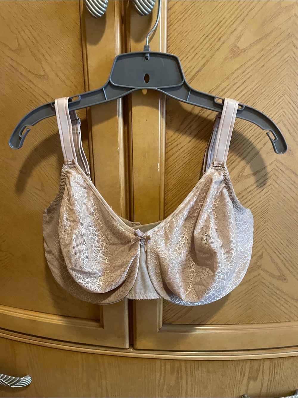 Chantelle tan 38DD bra